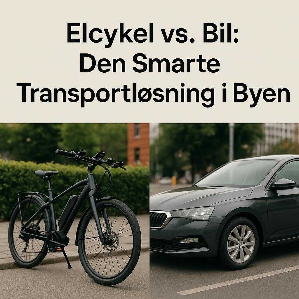 Elcykel vs. Bil: Den Smarte Transportløsning i Byen